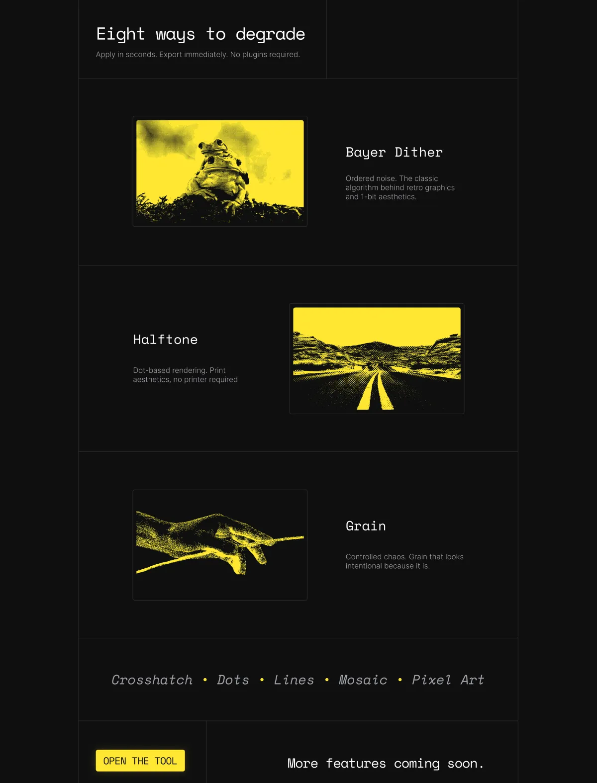 Lossy Landing Page 2